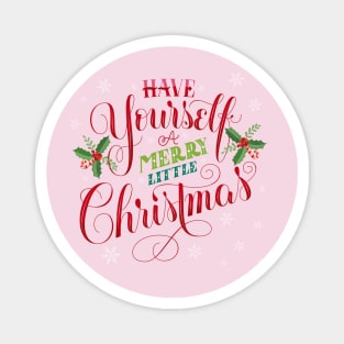 Merry Little Christmas Magnet